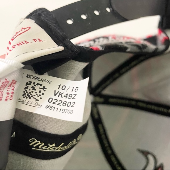 Chicago Bulls Snapback Hat Southwest Aztec Mitchell And Ness Cap - Picture 15 of 16